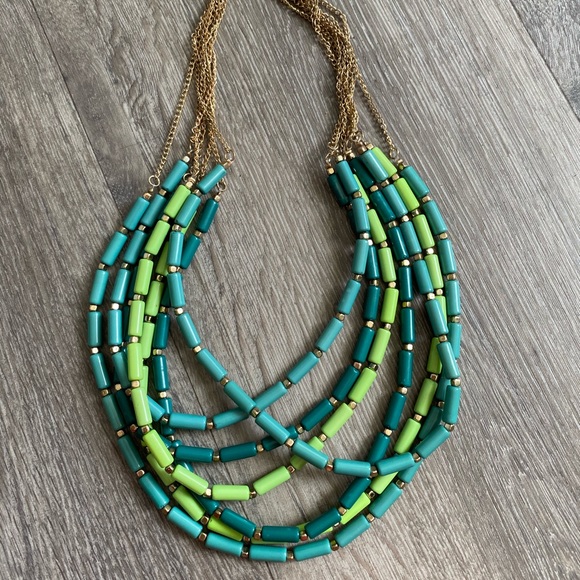 Jewelry - 💙💚Chunky Trendy Necklace💚💙
